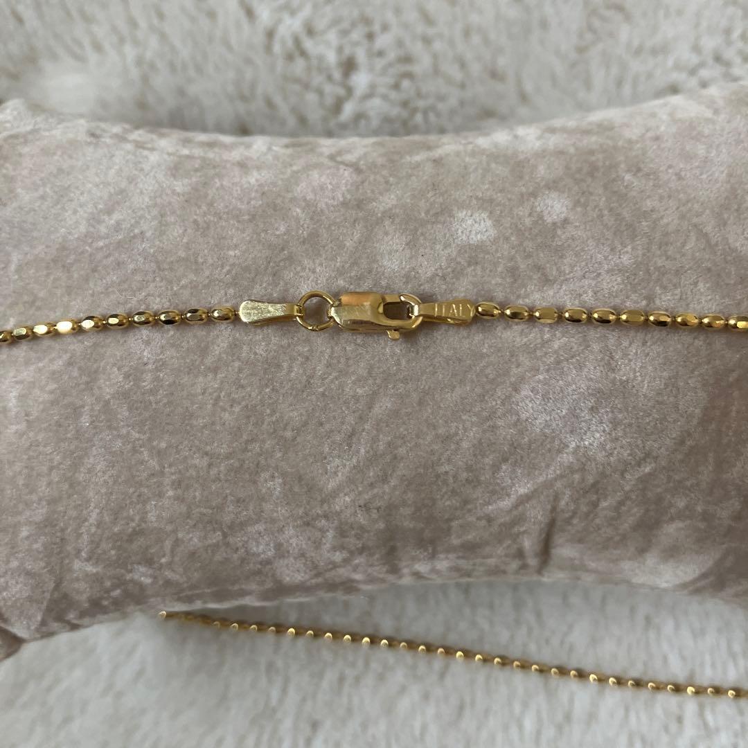 K14 ネックレス 約39.5cm 約4g 刻印あり ゴールド 14金 チェーン