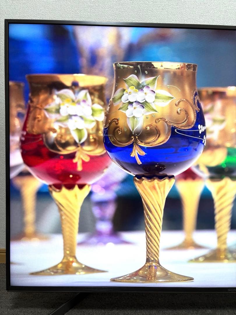 【ケン 】4K液晶テレビ KJ-49X9500G テレビ裏ラック付