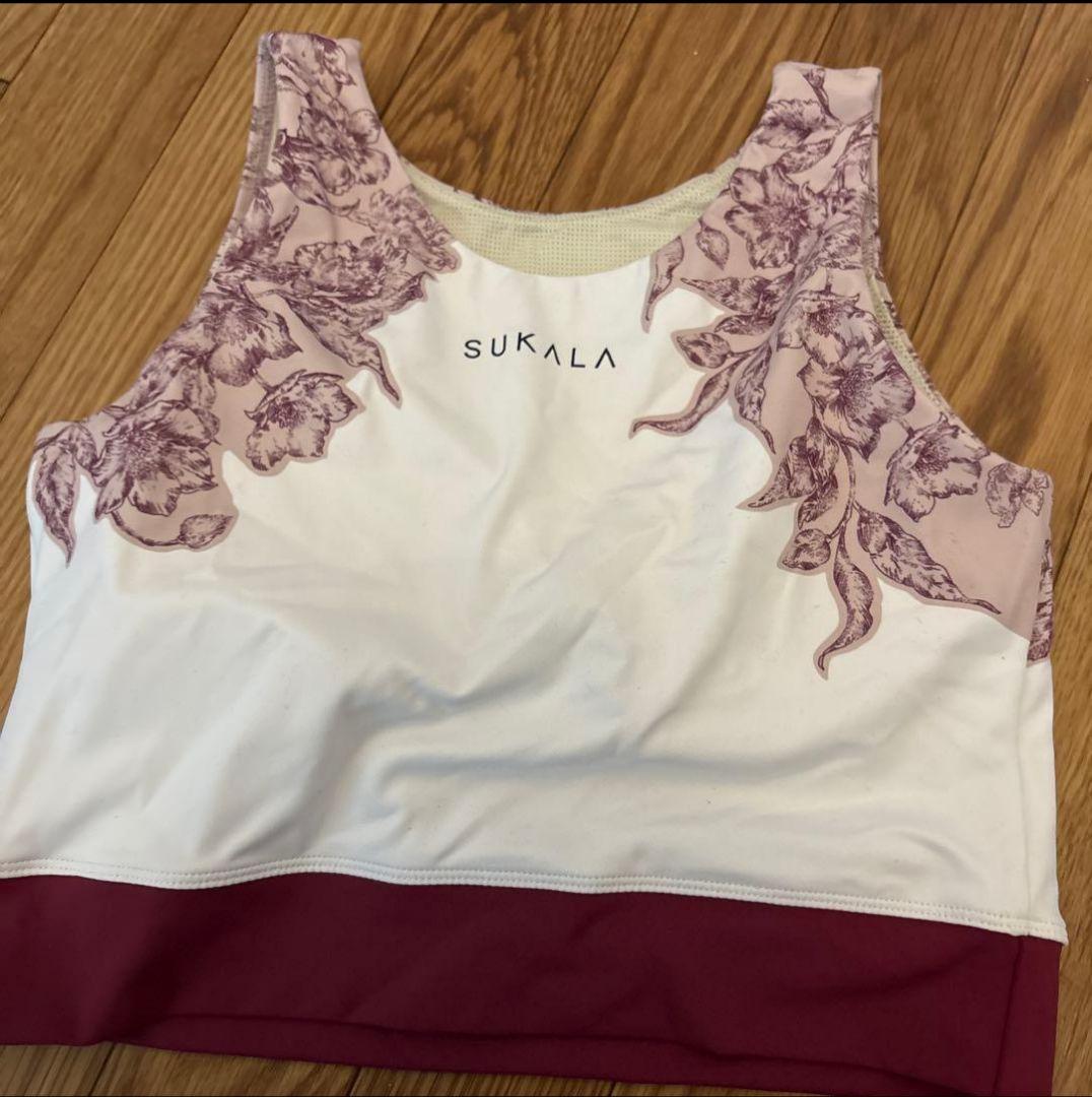 SUKALA スカーラ　花柄 ヨガウェアセット Мサイズ　アンティークプリント