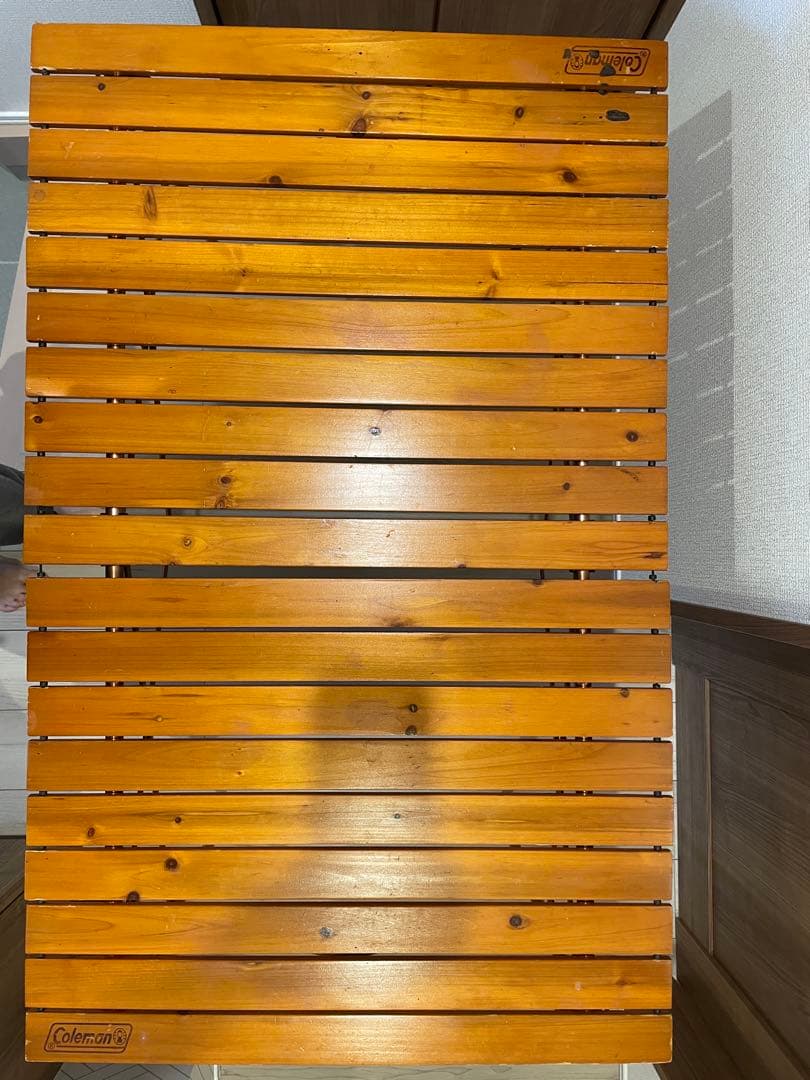 aaa様【クラシック】 Coleman ナチュラルウッドロール　テーブル 110