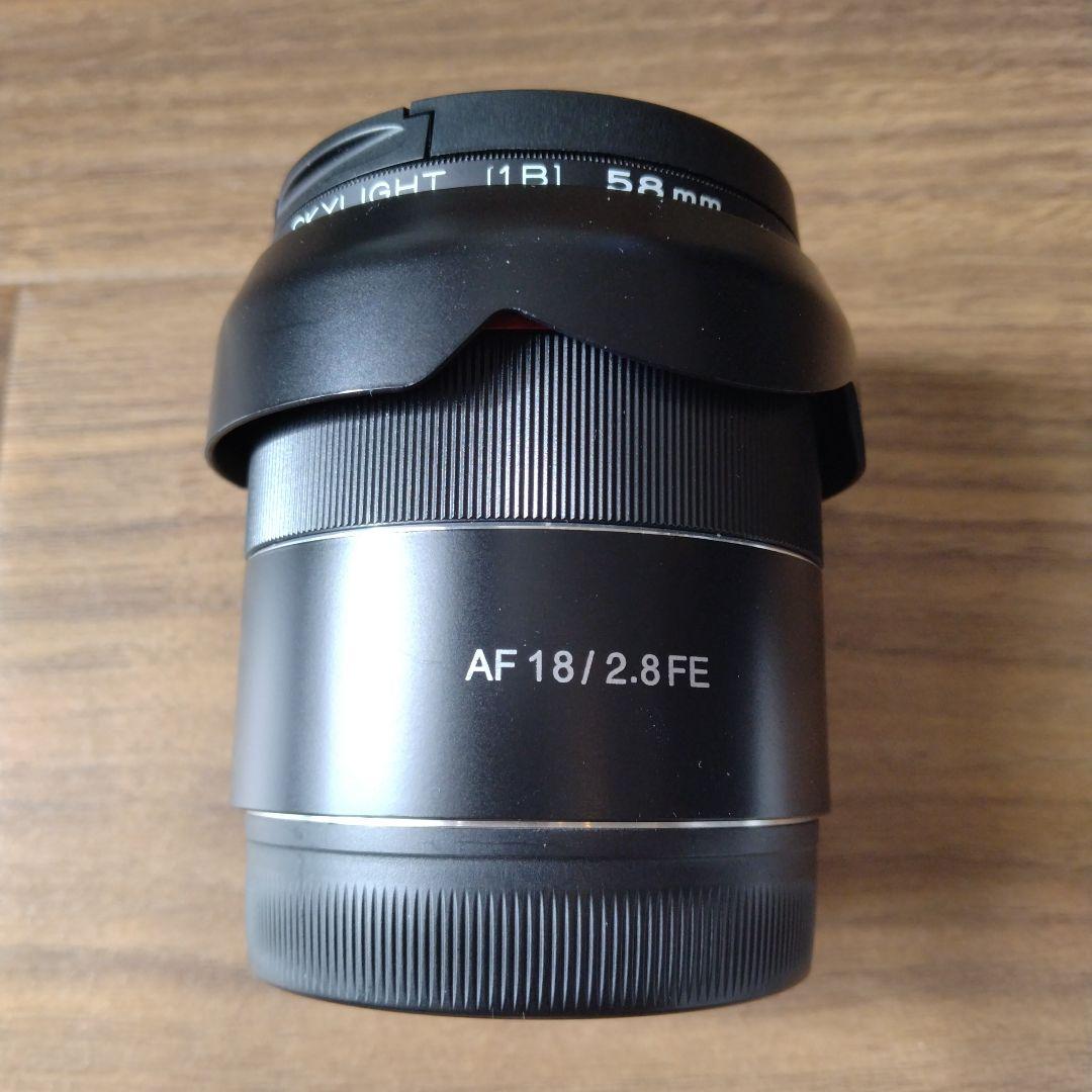 SAMYANG AF 18ｍｍ F2.8 FE ＆レンズフィルター　セット