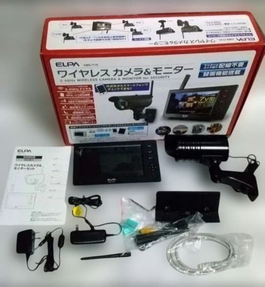 エルパ 防犯カメラ ELPA CMS-7110