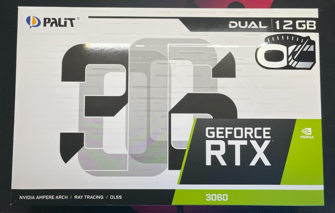 グラフィックボード・グラボ・ビデオカード Palit GeForce RTX 3060 Dual OC 12GB