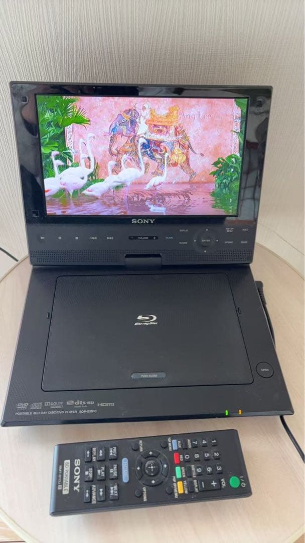 ソニー【SONY】ポータブルブルーレイ DVDプレーヤー BDP-SX910