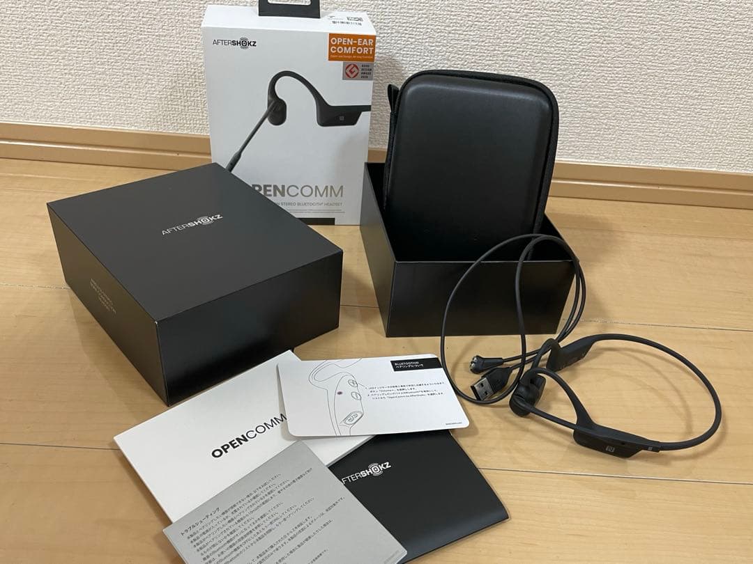AfterShokz OpenComm ASC100 黒