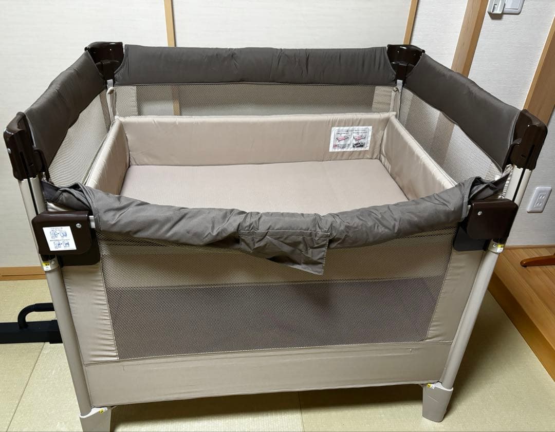 ココネルエアー アップリカ ベビーベッド 60×90