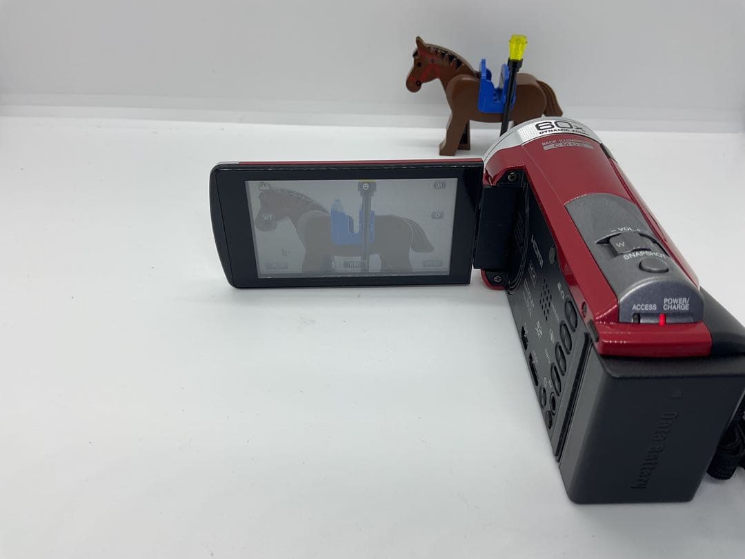 JVC ビデオカメラ Everio GZ-E109-R（レッド）