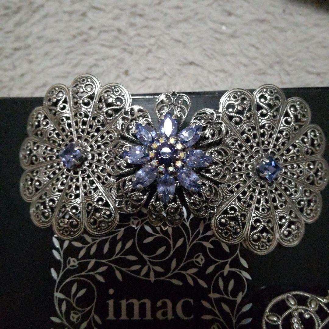 imac 花モチーフ ヘアアクセサリー 3点セット