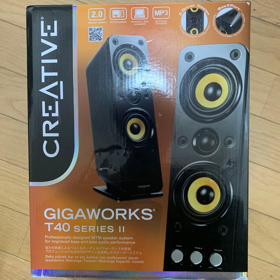 gigaworks t40 series 2 スピーカー