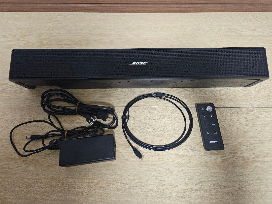 ボーズ BOSE SOLO TV SPEAKER スピーカー　リモコン1部破損