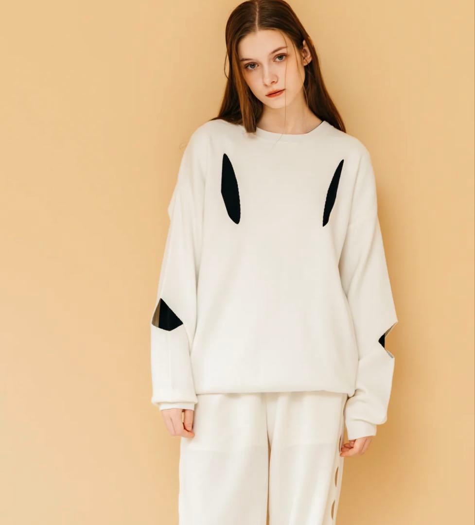 完売品 UNOF SLIT KNIT PULLOVER