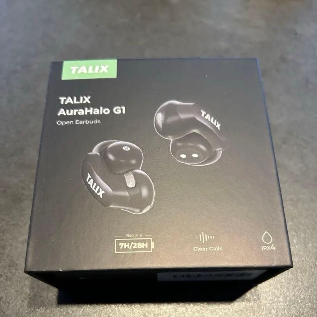 TALIX AuraHalo G1 オープンイヤー型イヤホン ブラック