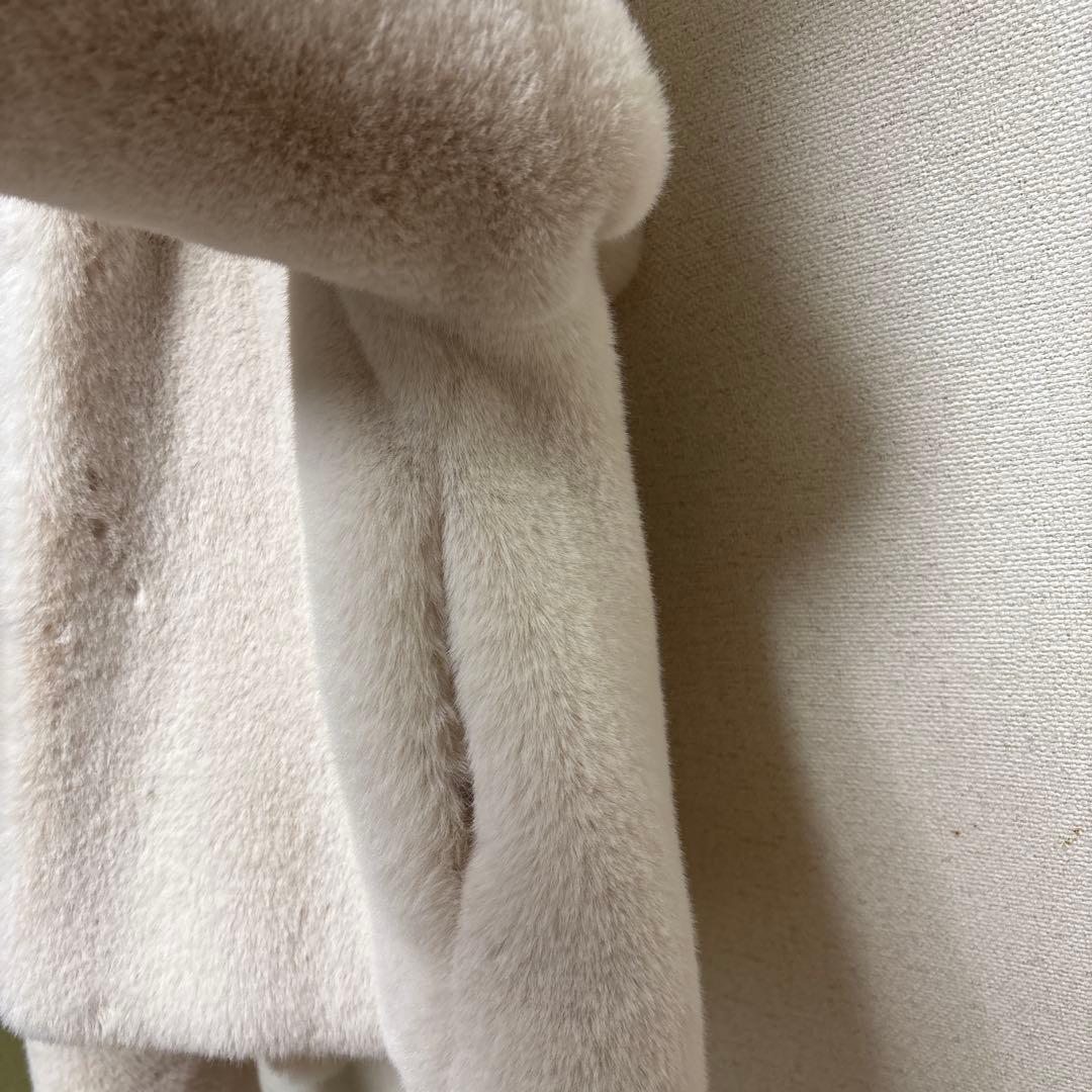 lemomplet レモンプレット　エコファーショートコート　small