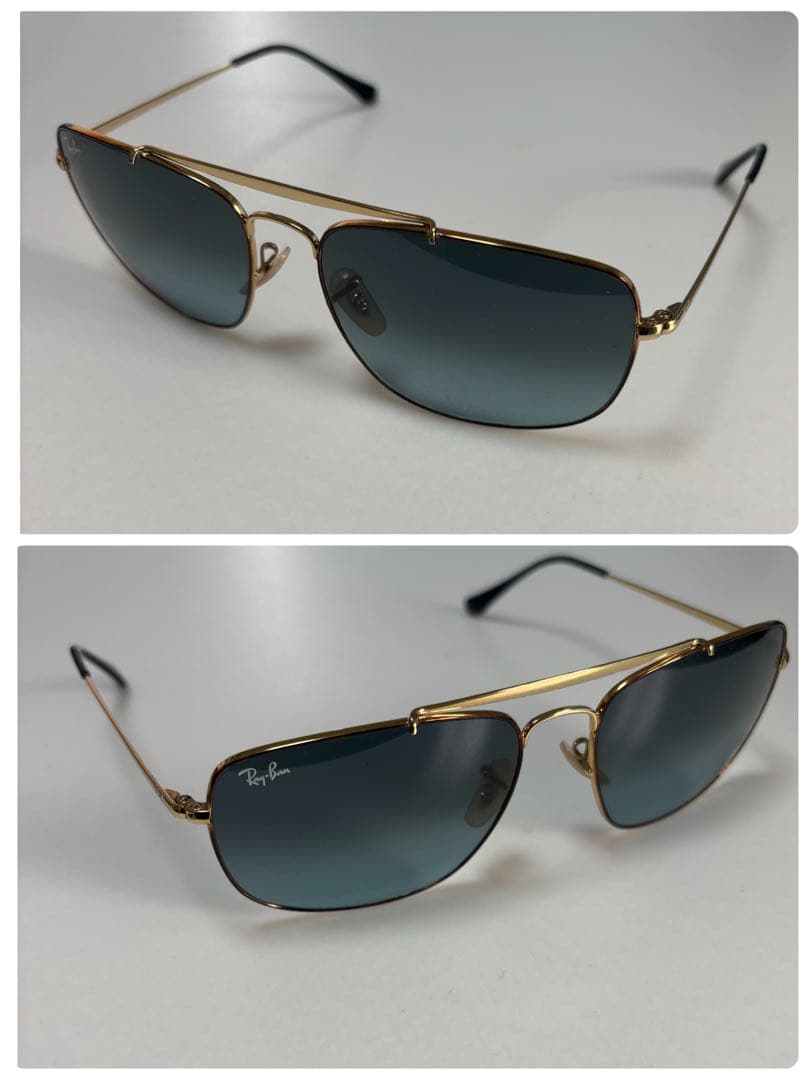 レイバン　サングラス　RB3560 THE COLONEL グラデーション　美品