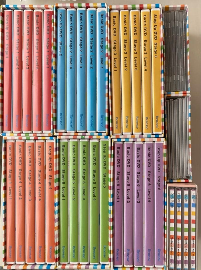 ワールドワイドキッズ STAGE1-6 DVD 全30巻