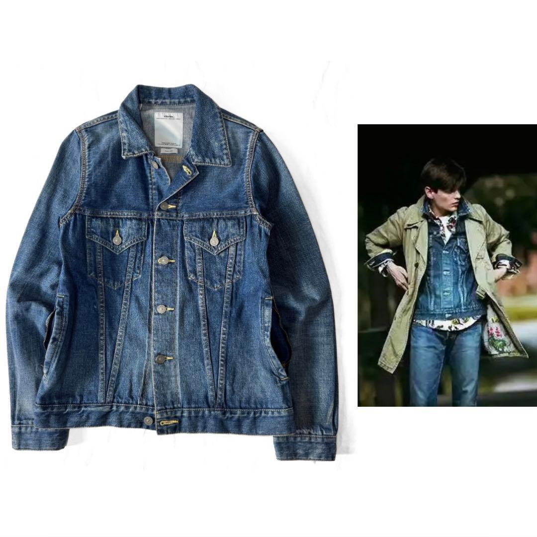 Visvim ダメージ デニム ジャケット カバーオール 3rd パンツ コート