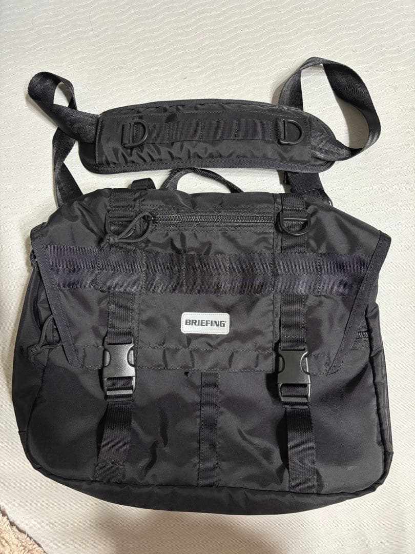 【美品】BRIEFING×new balance コラボメッセンジャーバッグ