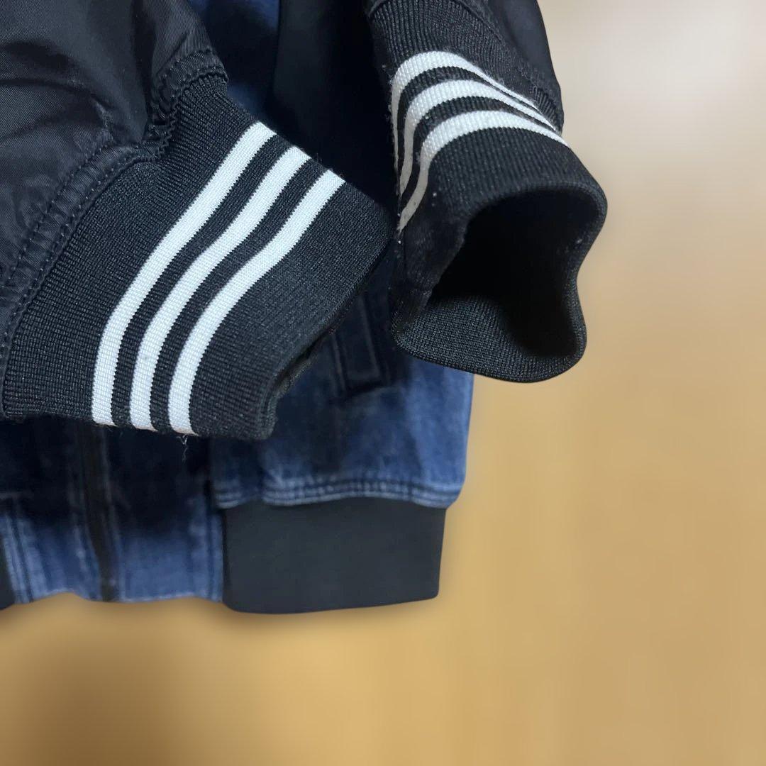 アディダス　カレッジ　デニムジャケット　XL