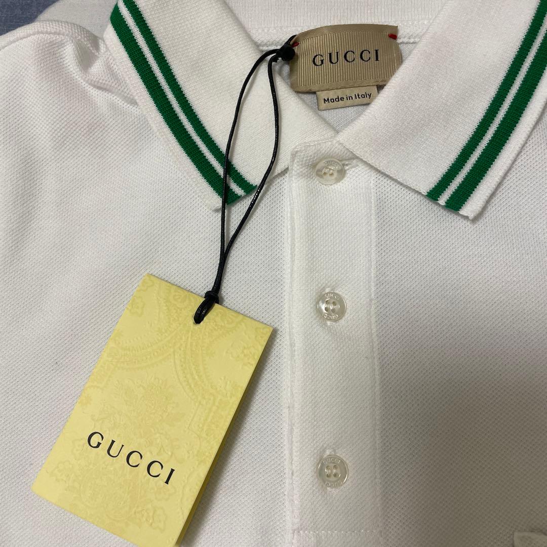 新品未使用 GUCCI コットン ポロシャツ12 (150)