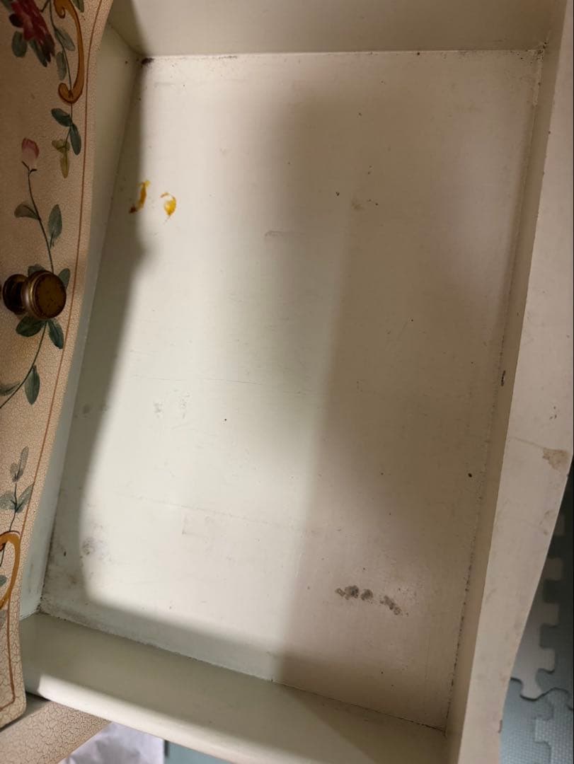 ロココ調　猫脚 プリンセス ヨーロピアン　3段チェスト