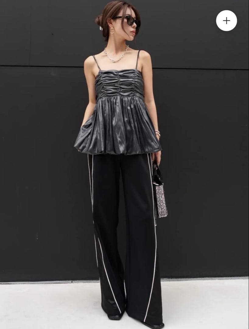 新品タグ付き✨️ GlamLips グラムリップス レザーライクぺプラム 黒