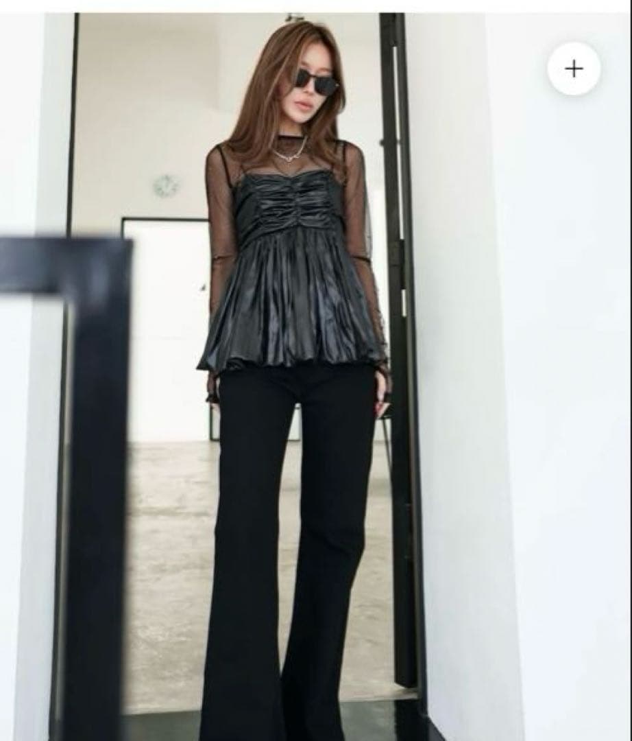 新品タグ付き✨️ GlamLips グラムリップス レザーライクぺプラム 黒