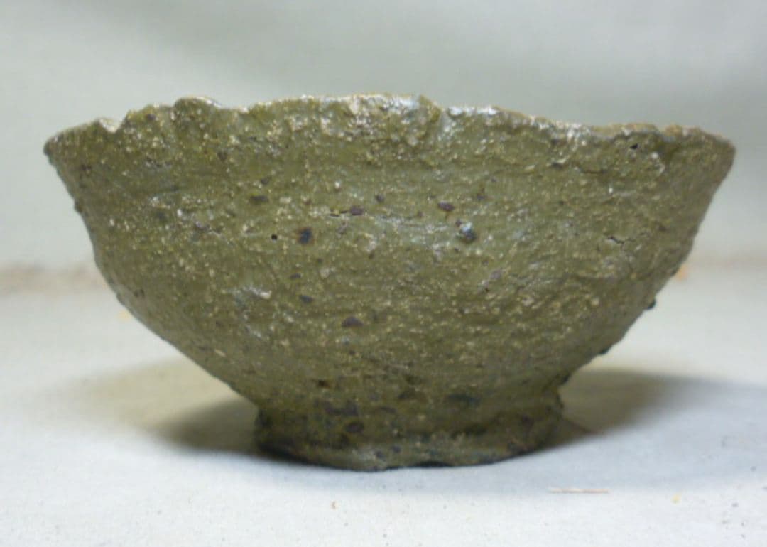 池西剛作　柿の蔕ぐい呑み