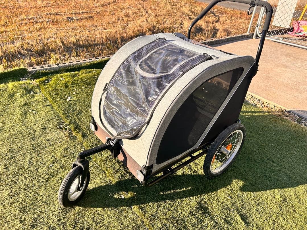 Air Buggy NEST エアバギー ネスト　バイク　アースグレイ