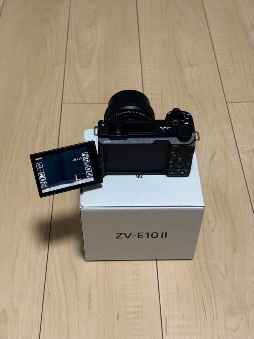 【美品】Sony ZV-E10 II キットレンズ　純正ワイヤレスリモコン付き