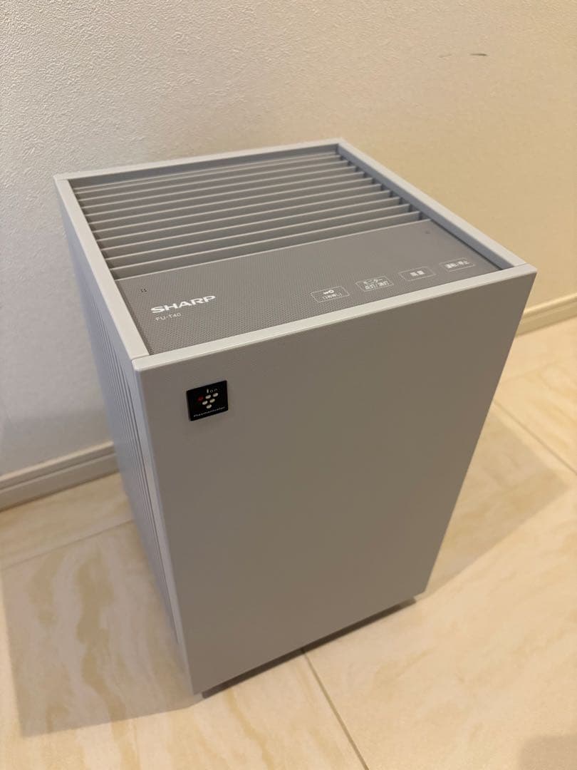 SHARP 空気清浄機 FU-T40-W 新品交換フィルタ付き