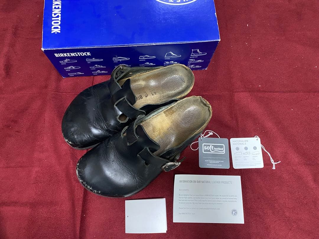 クロムハーツ☆ビルケン☆ボストン☆レザー☆41