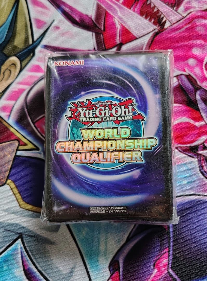 遊戯王 WCQ 2018 スリーブ 紫 80枚 未開封