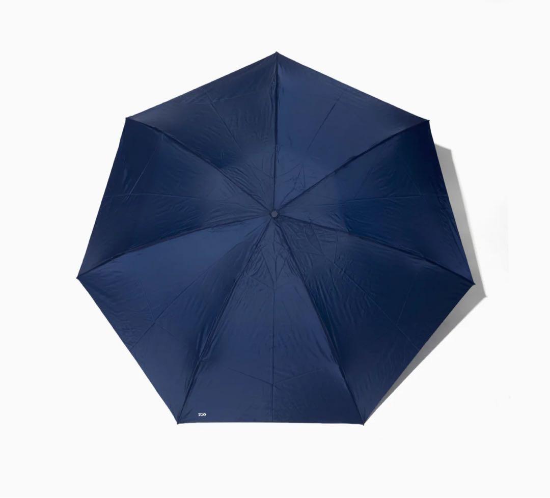【美品】DAIWA D-VEC 超軽量傘 晴雨兼用傘 60 ネイビー