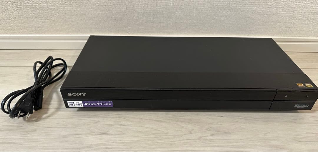 SONY ブルーレイレコーダー 4K放送対応　ジャンク品