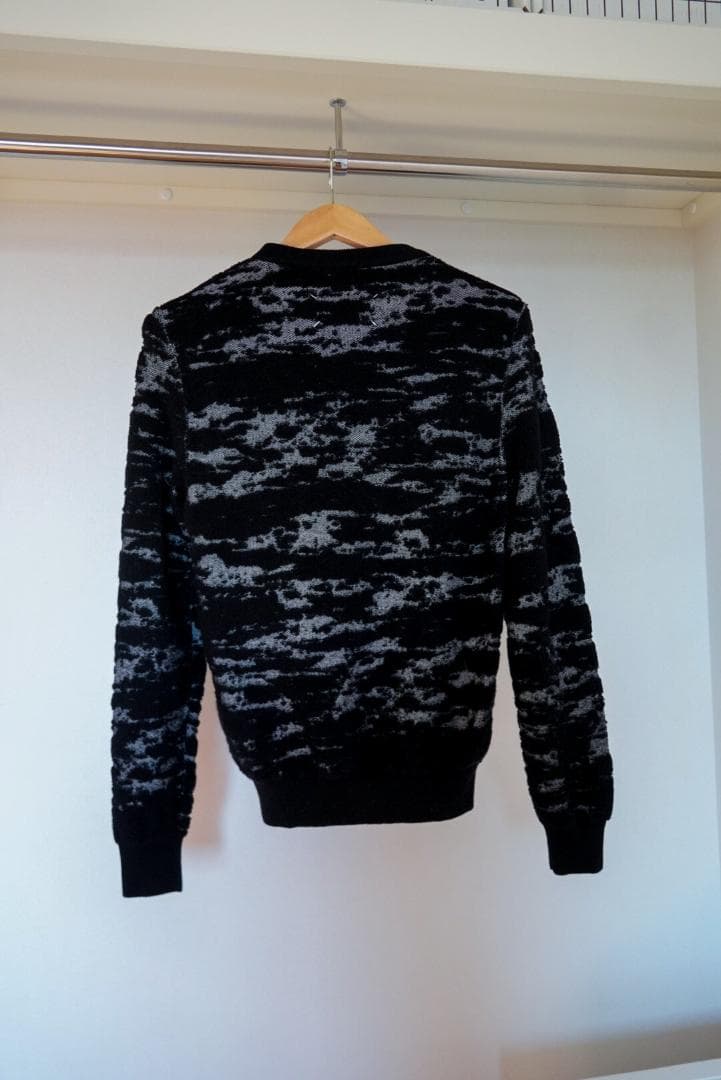 【14AW名作】メゾンマルタンマルジェラ ジャガードウールニット S