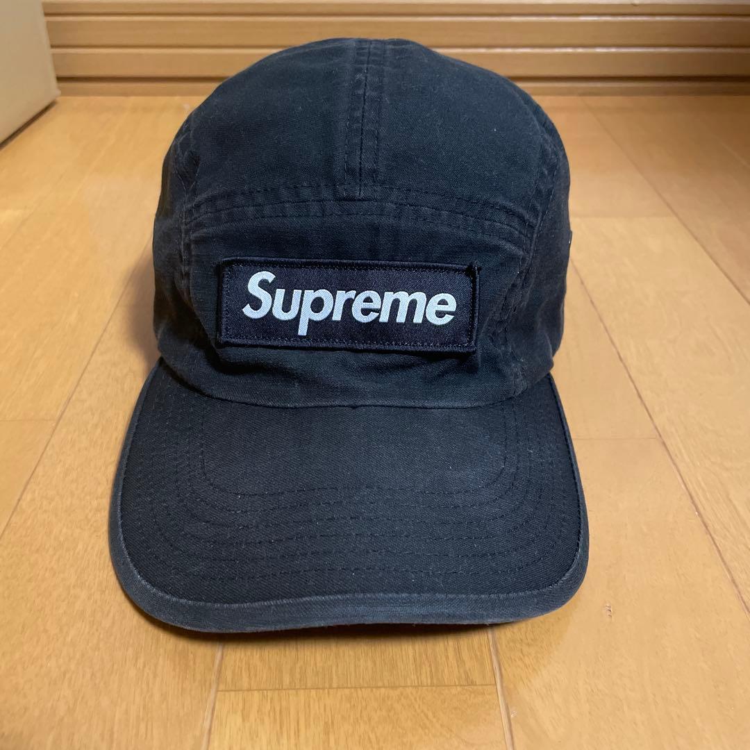 M*a様 Supreme ブラック キャップ