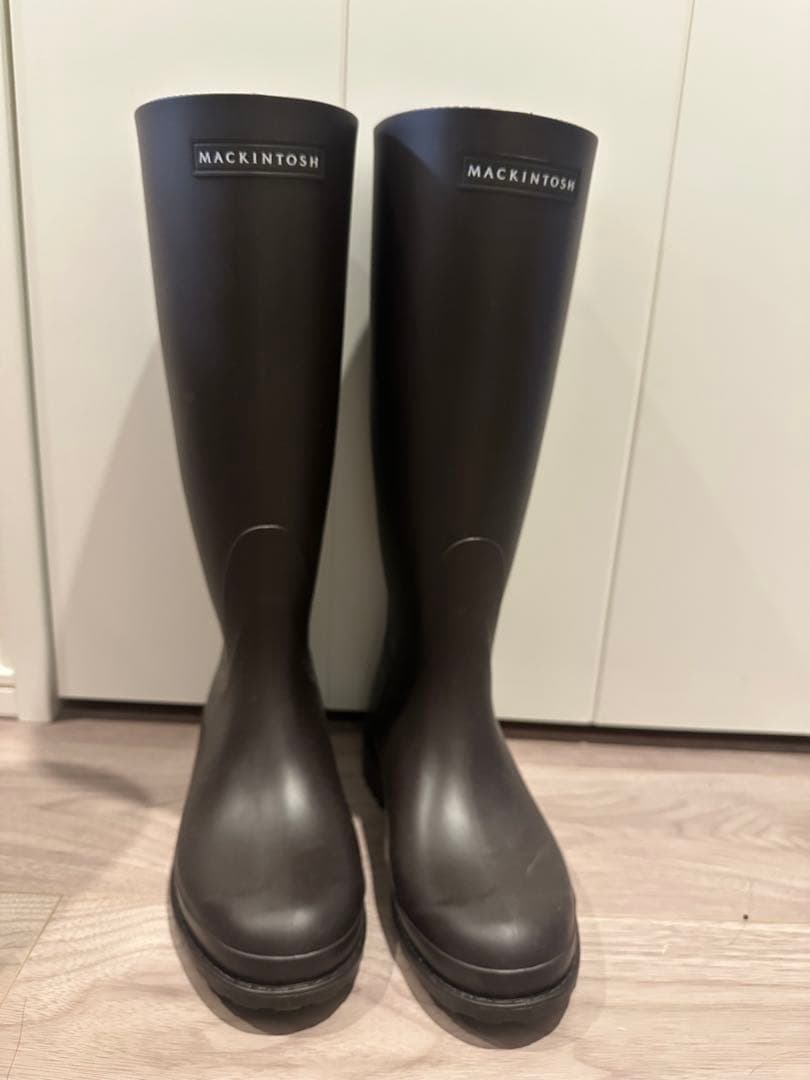 MACKINTOSH ダークブラウン　長靴　レインブーツ