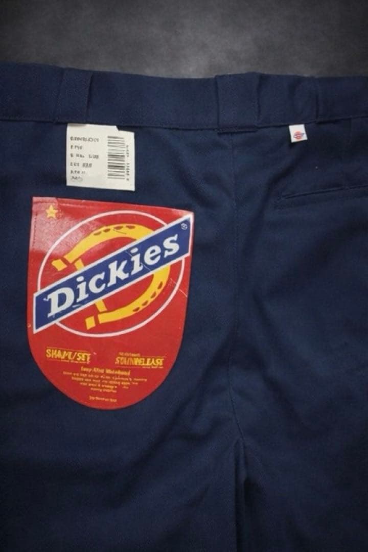 Dickies USA製　デッド　80s チビタグ　874 ネイビー　34×30
