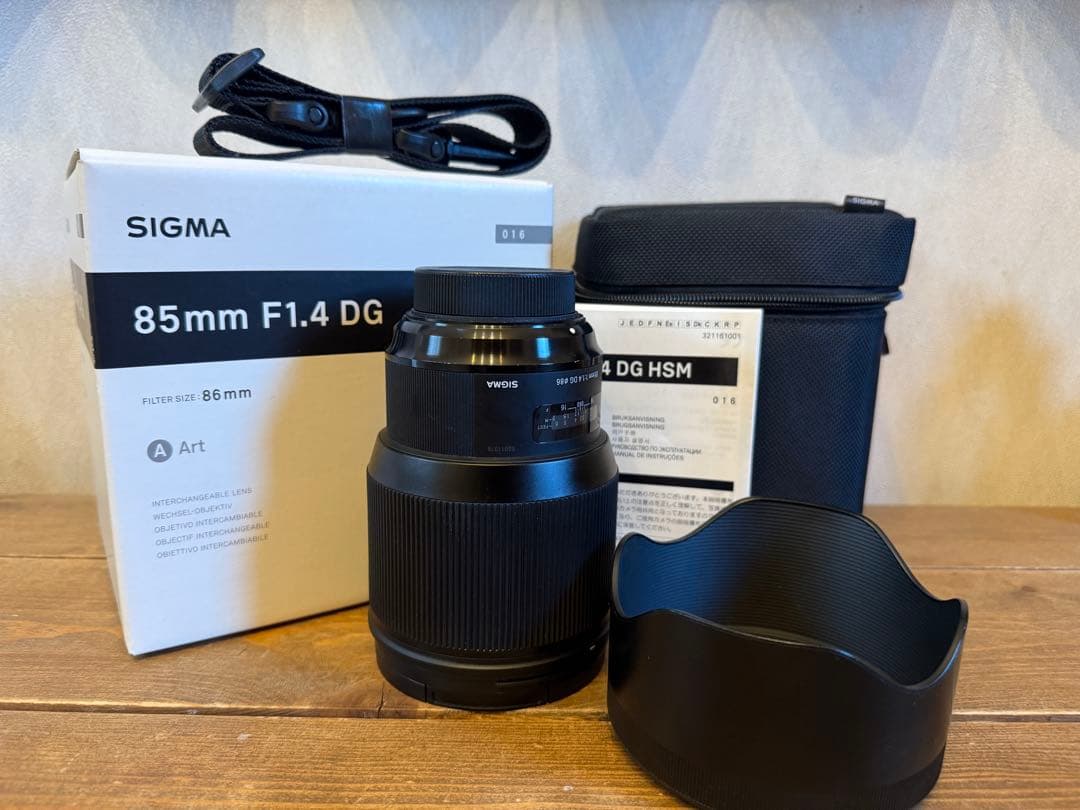 SIGMA Art 85mm Nikon マウント f1.4 DG