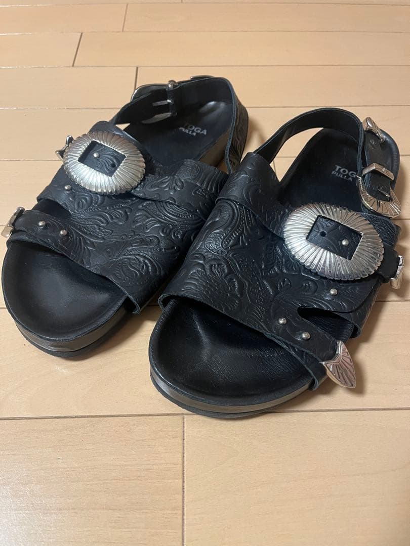 【美品】TOGA VIRILIS メンズ サンダル