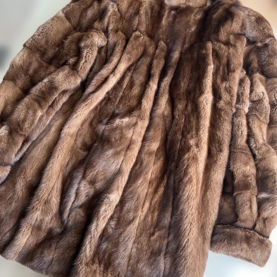 EMBA 高級リアルミンクコート　 サイズM〜L 9〜11号