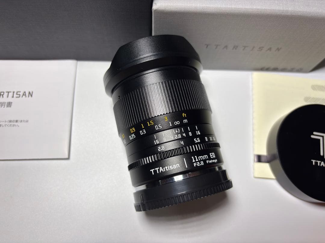 TTArtisan 11mm f/2.8 Fisheye ソニーE用