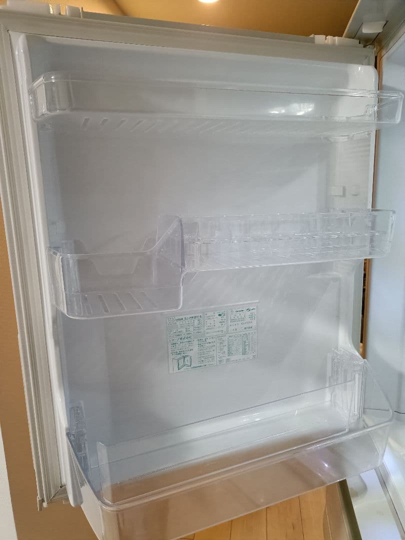 ebsn　SHARP 冷蔵庫 SJ-PW38Y-S 両開き384L 送料別