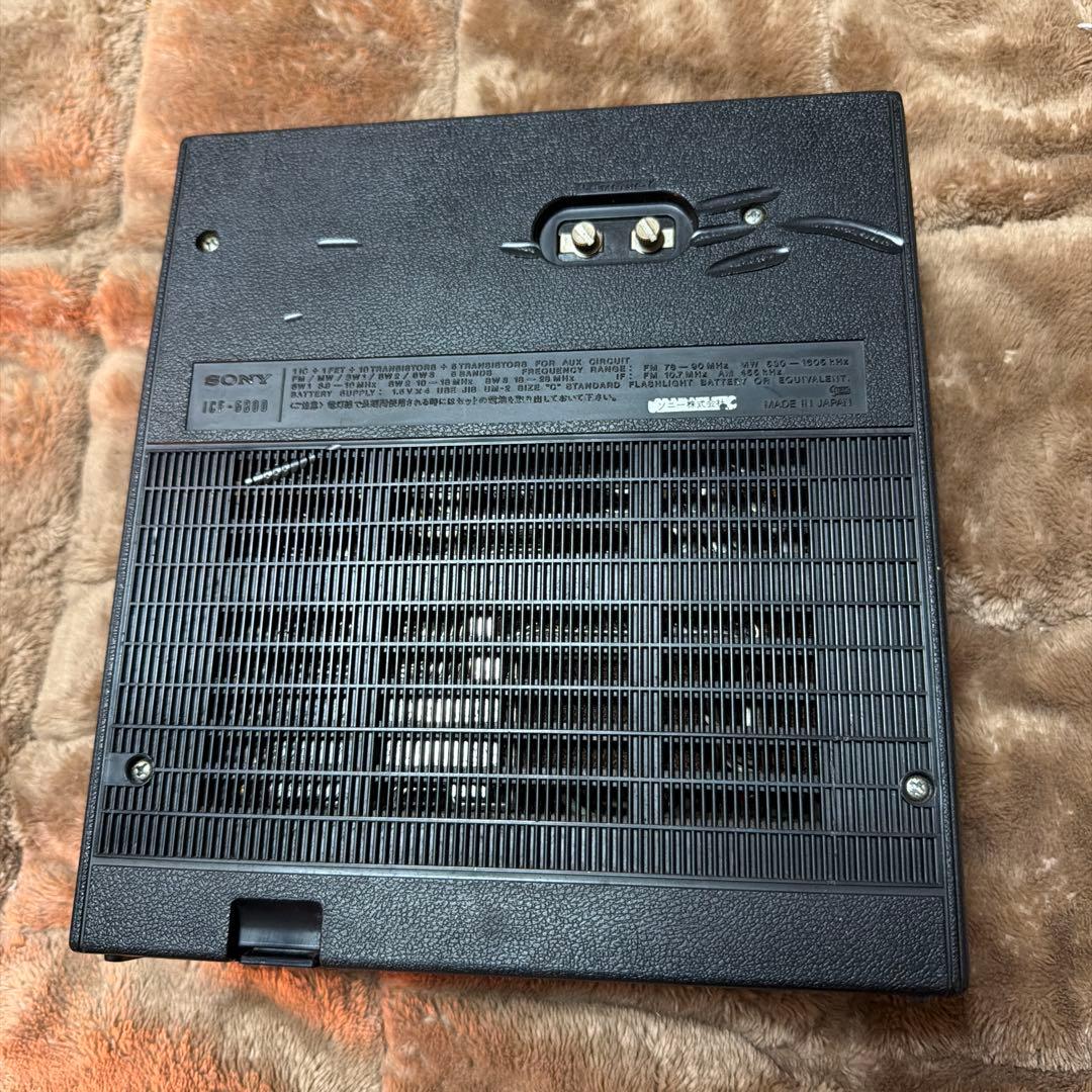 SONY BCLラジオ スカイセンサー 5800 ACアダプター付き