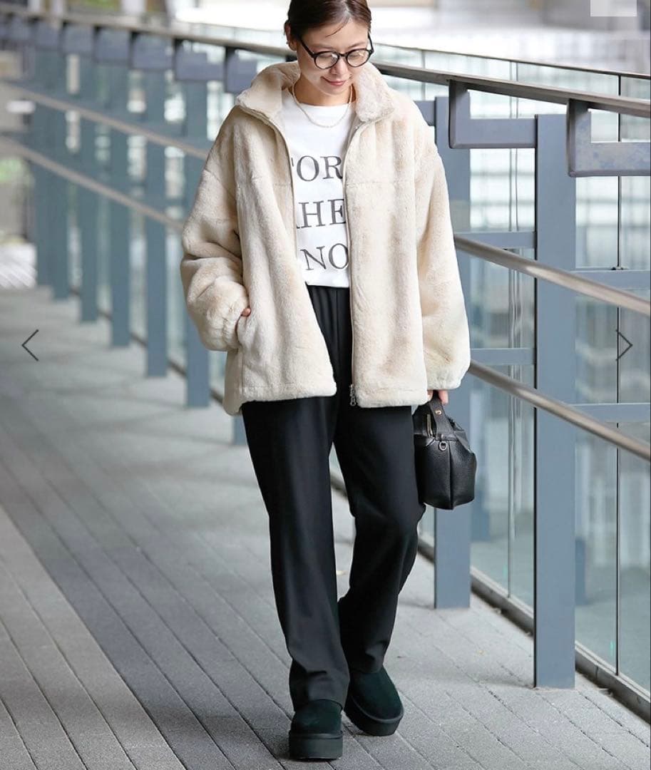 最終値下げJOURNAL STANDARD relumeフルジップファーブルゾン