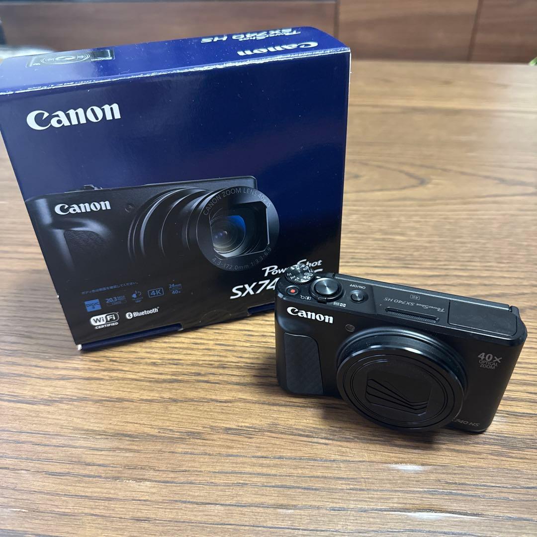Canon PowerShot SX740 HS ブラック
