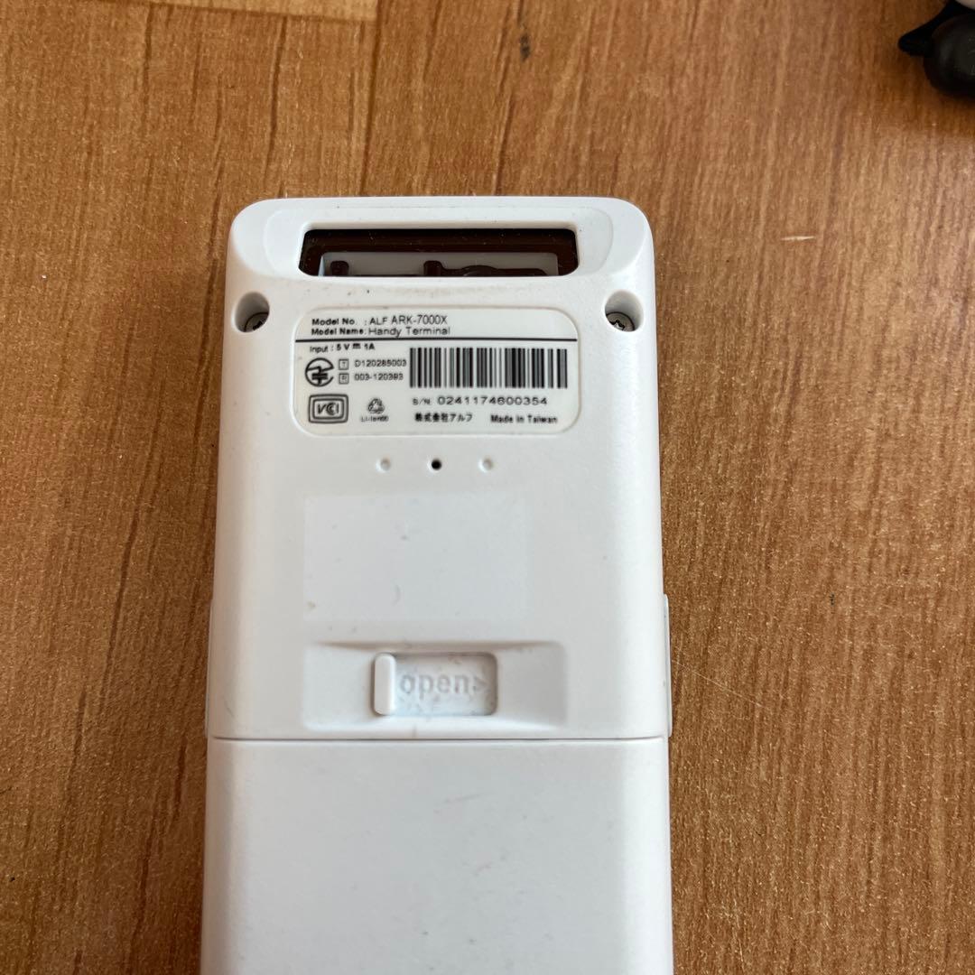 アルフ カラー液晶搭載 ハンディターミナル Max ALF 5台
