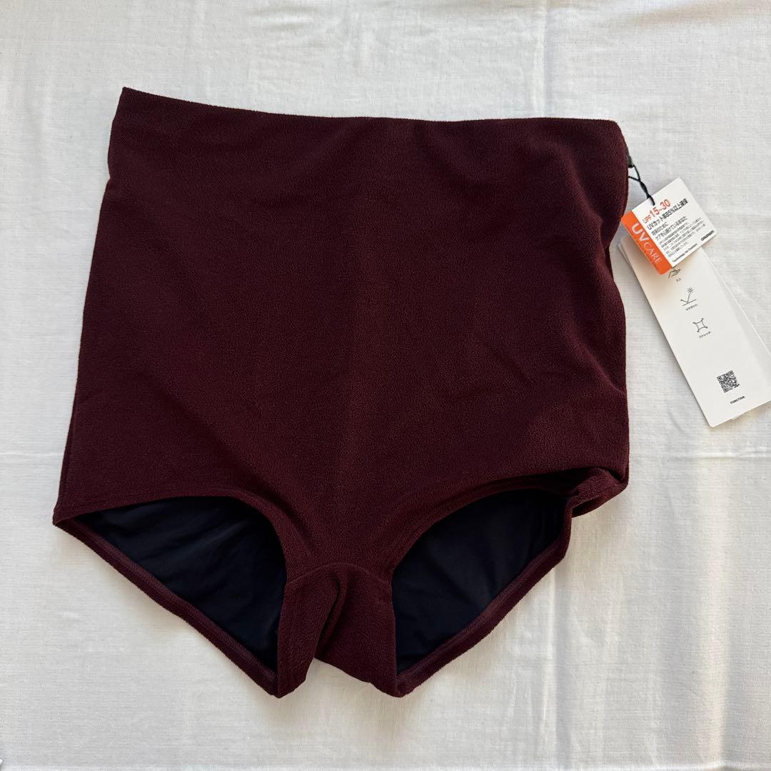 speedo スイムウェア　水着　上下　M トリュフ　ボルドー　UV セパレート