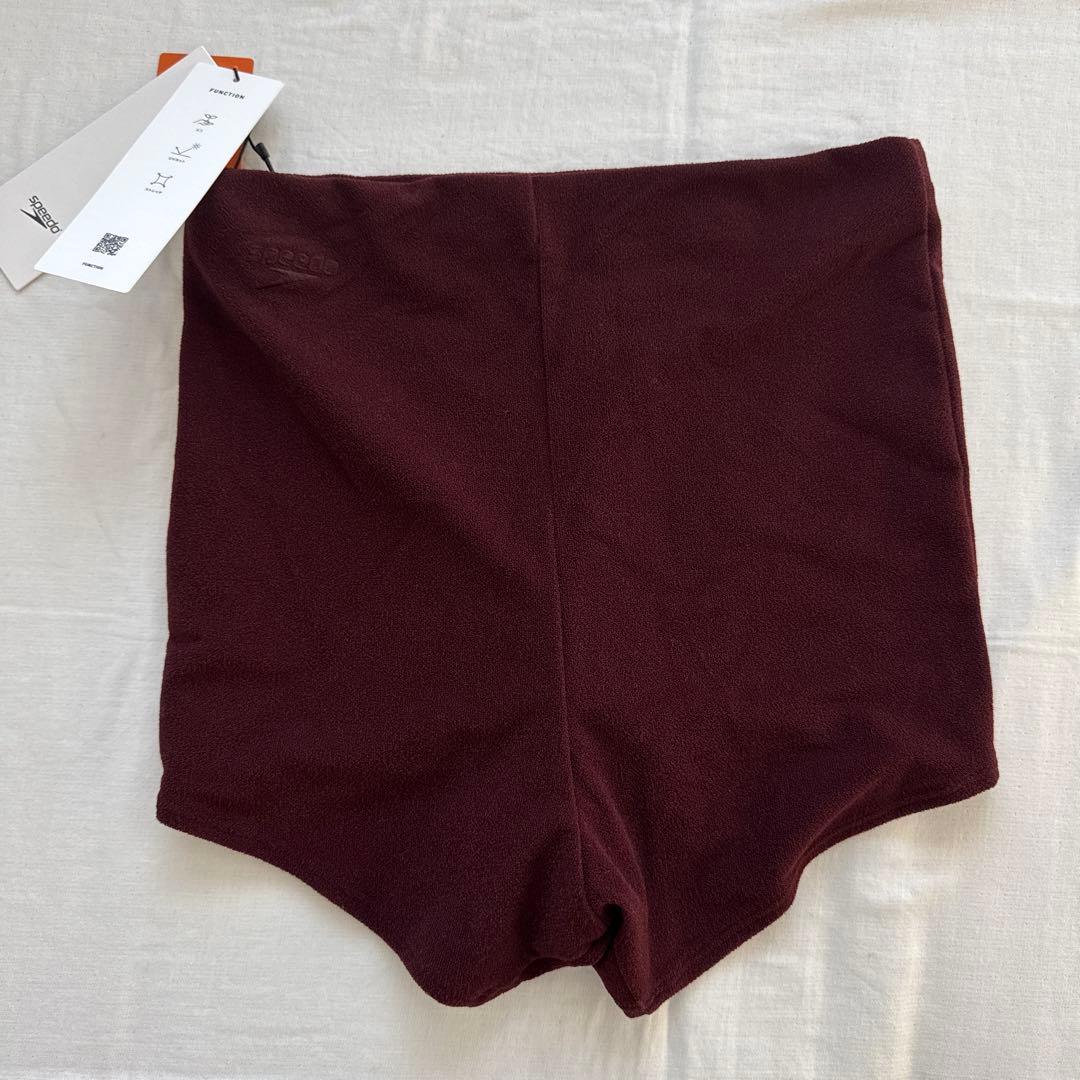 speedo スイムウェア　水着　上下　M トリュフ　ボルドー　UV セパレート