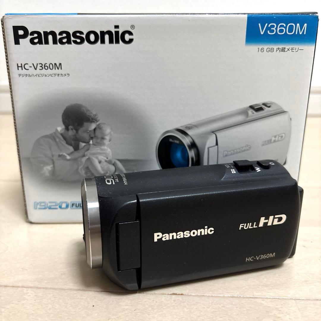 Panasonic HC-V360M フルHD ビデオカメラ